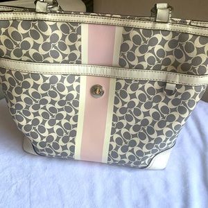 Coach purse and matching card/coin wallet